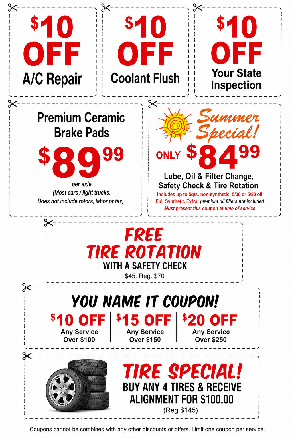 Auto repair coupon and discounts – Cinnaminson, NJ - Mongo's Tire